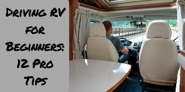 Driving RV for Beginners: (Complete Guide)