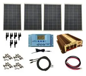 WindyNation complete 400 watts solar panel kit