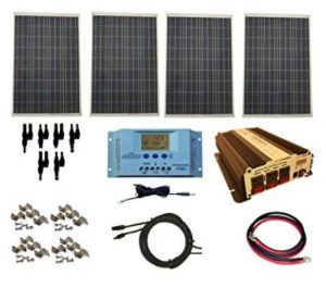 WindyNation complete 400 watts solar panel kit