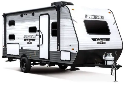 small travel trailers with slides