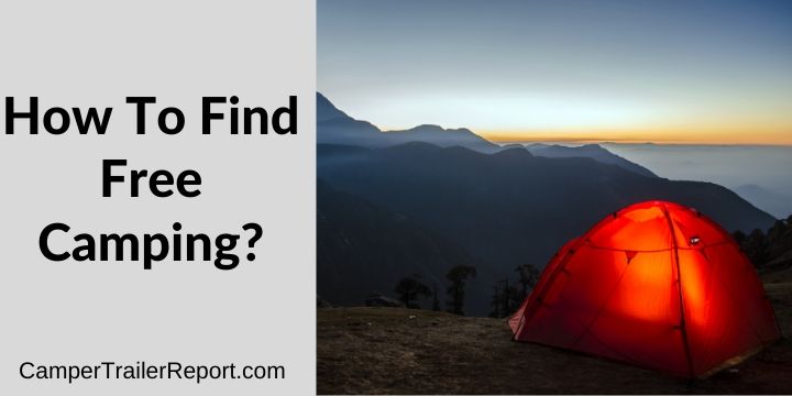 How To Find Free Camping