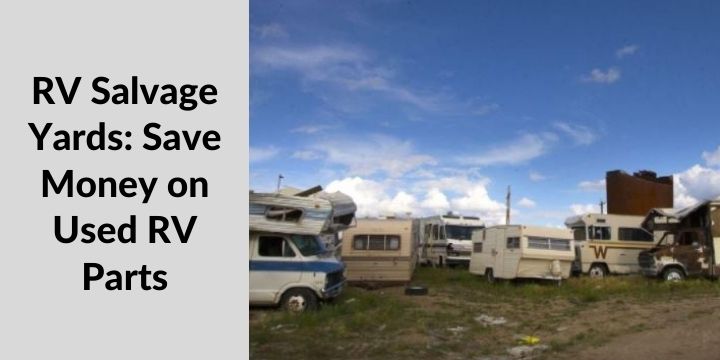 RV Salvage Yards Save Money on Used RV Parts