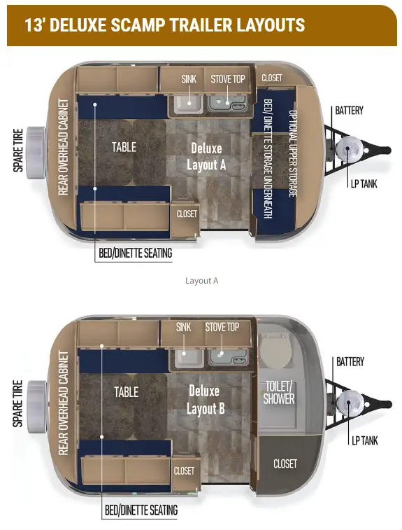 cost of a scamp travel trailer